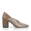 Block Heel Pointed Toe Schuhe 6508