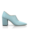 Block Heel Pointed Toe Schuhe 6524