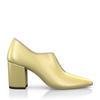 Block Heel Pointed Toe Schuhe 6526