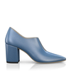 Block Heel Pointed Toe Schuhe 6530
