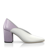 Block Heel Pointed Toe Schuhe 6532