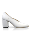 Block Heel Pointed Toe Schuhe 6534