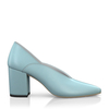 Block Heel Pointed Toe Schuhe 6539