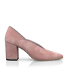 Block Heel Pointed Toe Schuhe 6541