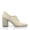 Block Heel Pointed Toe Schuhe 6646