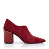 Block Heel Pointed Toe Schuhe 7301