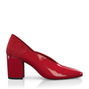 Block Heel Pointed Toe Schuhe 7303