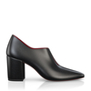 Block Heel Pointed Toe Schuhe 7305
