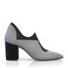 Block Heel Pointed Toe Schuhe 7307