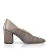 Block Heel Pointed Toe Schuhe 7362