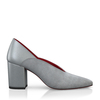 Block Heel Pointed Toe Schuhe 7365
