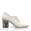 Block Heel Pointed Toe Schuhe 9135