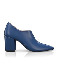 Block Heel Pointed Toe Schuhe 9139