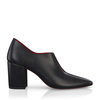 Block Heel Pointed Toe Schuhe 9143