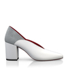 Block Heel Pointed Toe Schuhe 9159