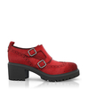 Blockabsatz Derby Schuhe 10994