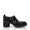 Blockabsatz Derby Schuhe 10997
