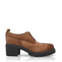 Blockabsatz Derby Schuhe 11009