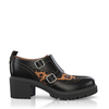 Blockabsatz Derby Schuhe 11051