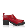Blockabsatz Derby Schuhe 11063