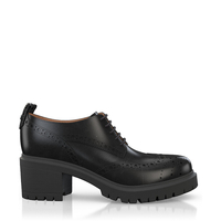 Blockabsatz Derby Schuhe 11066