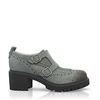 Blockabsatz Derby Schuhe 11069