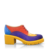 Blockabsatz Derby Schuhe 14402