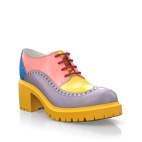 Blockabsatz Derby Schuhe 29877