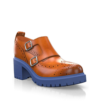 Blockabsatz Derby Schuhe 29910