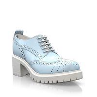Blockabsatz Derby Schuhe 30327