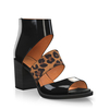 Blockabsatz-Sandalen 19378