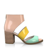 Blockabsatz-Sandalen 19384