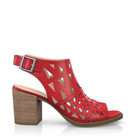 Blockabsatz-Sandalen 2528