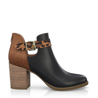 Blockabsatz-Stiefeletten 15673
