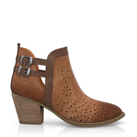 Blockabsatz-Stiefeletten 16034