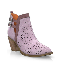 Blockabsatz-Stiefeletten 16037