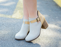 Blockabsatz-Stiefeletten 2374