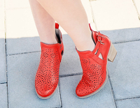 Blockabsatz-Stiefeletten 2375
