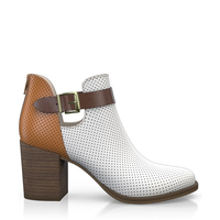 Blockabsatz-Stiefeletten 2461