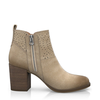 Blockabsatz-Stiefeletten 2464