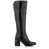 Blockabsatzstiefel Caterina Knautschlackleder - Blau
