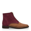 Brogue-Stiefel mit Reißverschluss 7976
