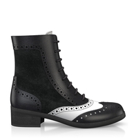 Brogue Stiefeletten 5843
