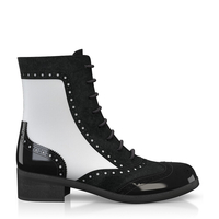 Brogue Stiefeletten 7393