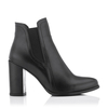 Chelsea-Stiefel mit Absatz Mia - Schwarz