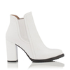 Chelsea-Stiefel mit Absatz Mia - Weiß