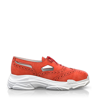 Chunky Sole Brogue Schuhe 6988