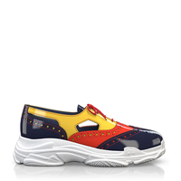 Chunky Sole Brogue Schuhe 6989