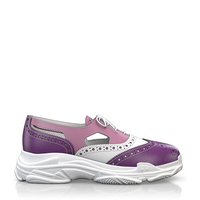Chunky Sole Brogue Schuhe 6990