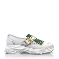 Chunky Sole Brogue Schuhe 6998